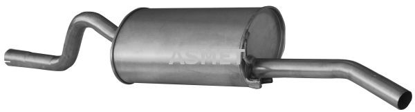 ASMET Rear silencer Article number: 10.076 cheaply