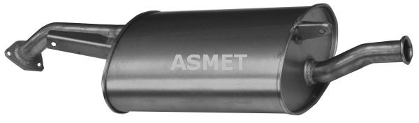 ASMET Rear silencer Article number: 26.004 cheaply