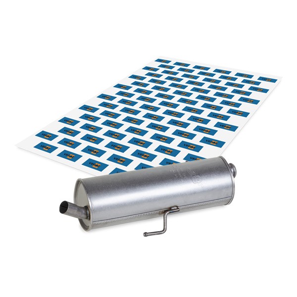 VEGAZ Rear silencer Article number: PGS-195 cheaply