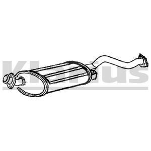 VEGAZ Middle silencer Article number: MIS-128 cheaply