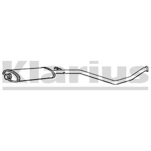 VEGAZ Middle silencer Article number: PGS-238 cheaply