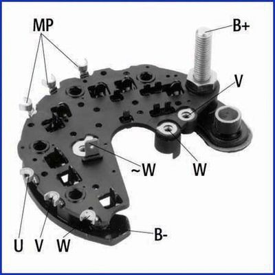 HITACHI Rectifier, alternator Article number: 139722 cheaply