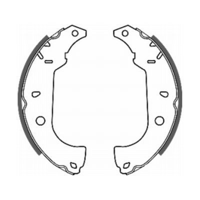 ABE Brake Shoe Set Article number: C0F004ABE cheaply