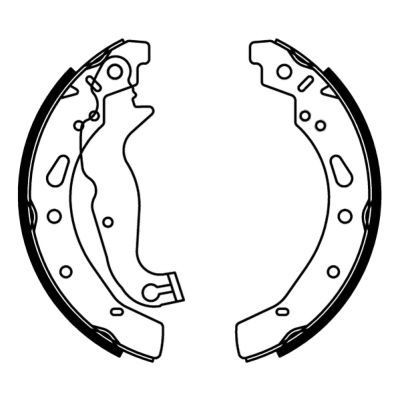 ABE Brake Shoe Set Article number: C0G055ABE cheaply