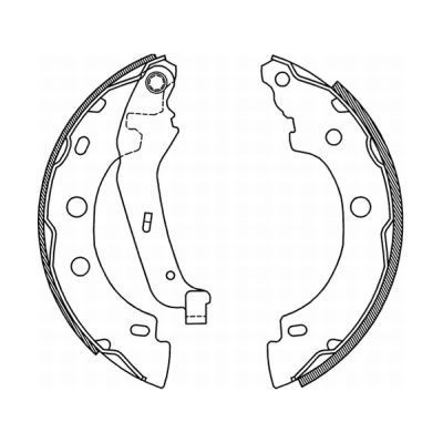 ABE Brake Shoe Set Article number: C0R013ABE cheaply