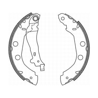 ABE Brake Shoe Set Article number: C0R014ABE cheaply