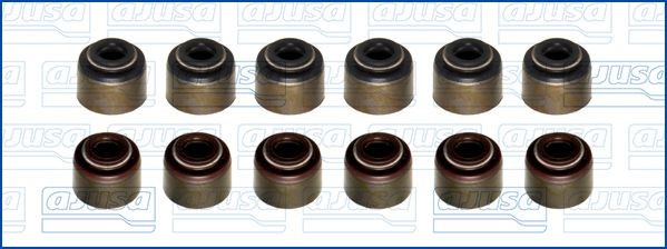 AJUSA Seal Set, valve stem Article number: 57026900 cheaply