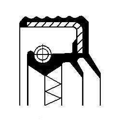 CORTECO Shaft Seal, wheel hub Article number: 12013928B cheaply