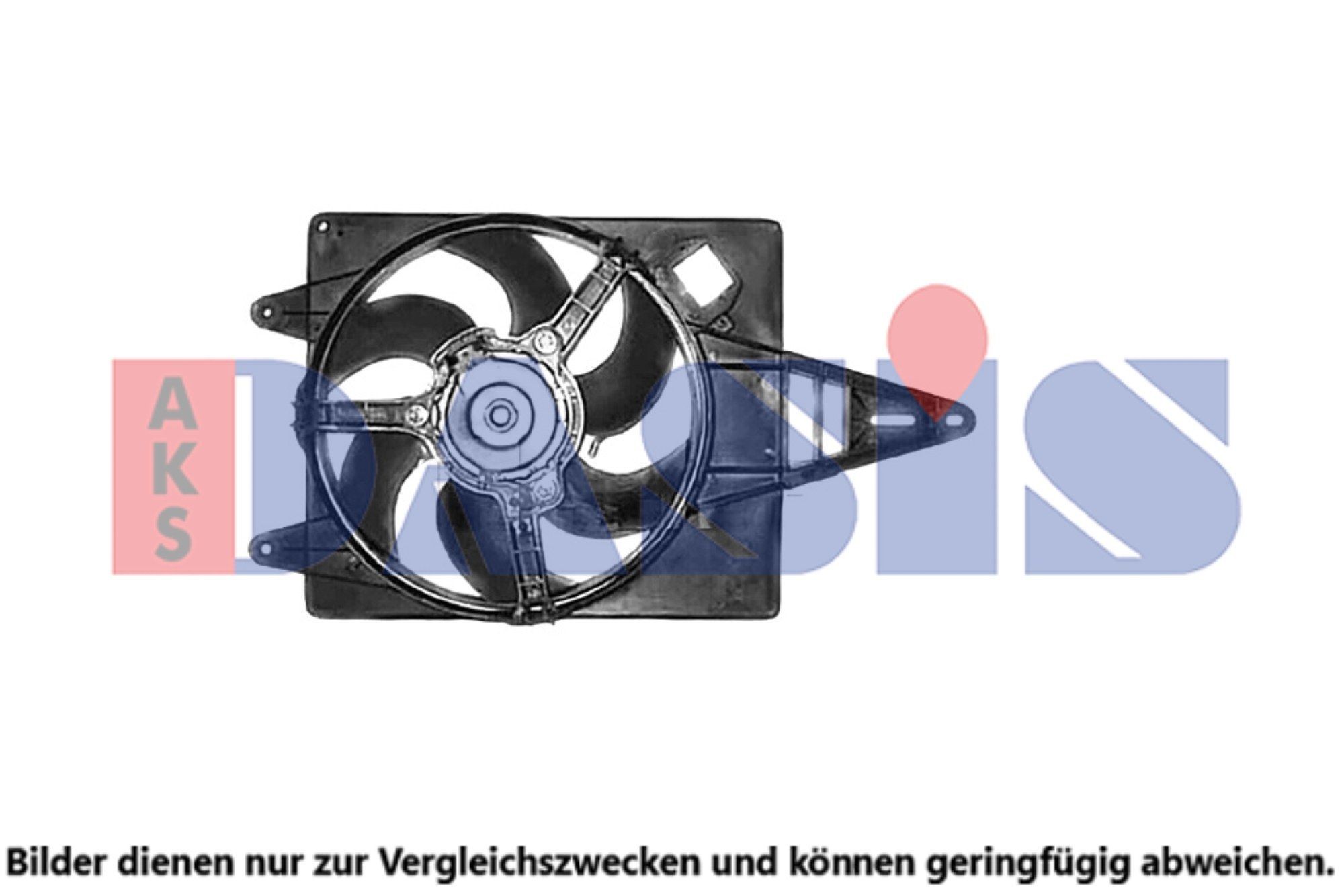 AKS DASIS Fan, radiator Article number: 088350N cheaply