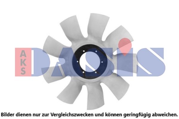 AKS DASIS Fan, radiator Article number: 530003N cheaply