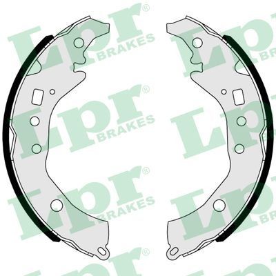LPR Brake Shoe Set Article number: 01044 cheaply