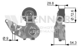FLENNOR Tensioner pulley Article number: FS99288 cheaply