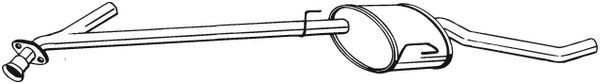 BOSAL Middle silencer Article number: 283-543 cheaply