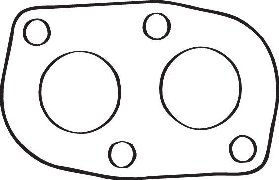 BOSAL Exhaust pipe gasket Article number: 256-749 cheaply