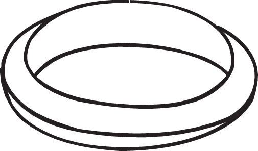 BOSAL Exhaust pipe gasket Article number: 256-939 cheaply