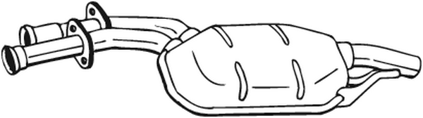 BOSAL Rear silencer Article number: 171-573 cheaply