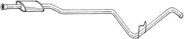 BOSAL Kesksummuti Artikli number: 287-159 soodsalt