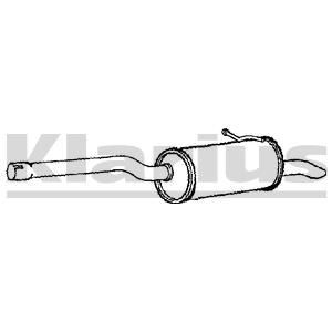 VEGAZ Rear silencer Article number: VS-458 cheaply