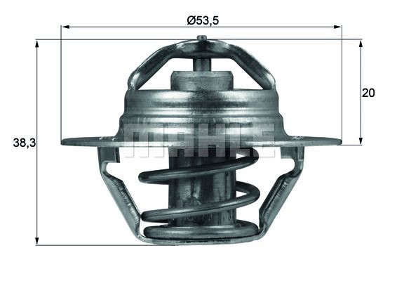BEHR THERMOT-TRONIK Thermostat Article number: TI 151 80 cheaply