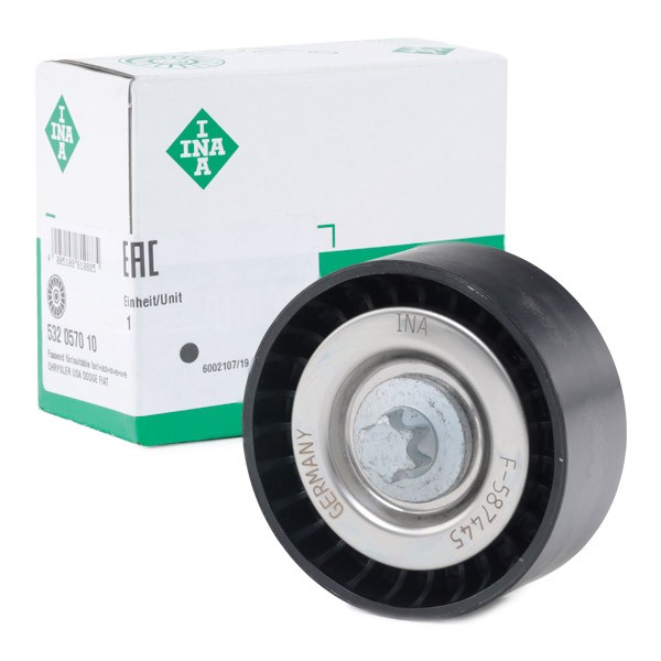 INA Deflection / Guide Pulley, v-ribbed belt Article number: 532 0570 10 cheaply