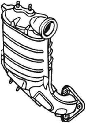 BOSAL Catalytic converter Article number: 090-511 cheaply