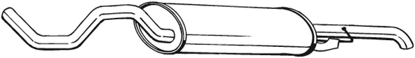 BOSAL Catalytic converter Article number: 090-446 cheaply