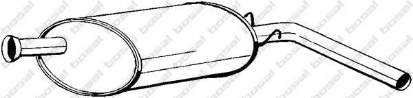 BOSAL Kesksummuti Artikli number: 200-253 soodsalt