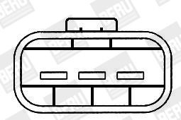 BERU Fan, radiator Article number: LE674 cheaply