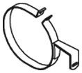 DINEX Holder, udstødning Varenummer: 81908 billige