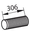 DINEX Corrugated Pipe, exhaust system Article number: 81657 cheaply