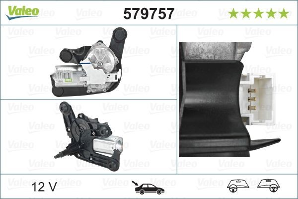 VALEO Wiper motor Article number: 579757 cheaply