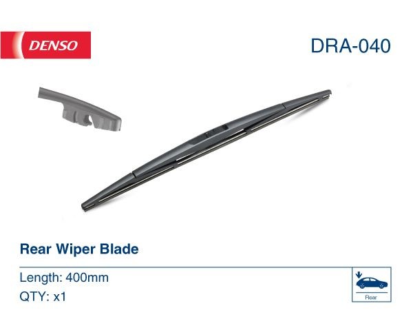 DENSO Rear wiper blade Rear Article number: DRA-040 cheaply
