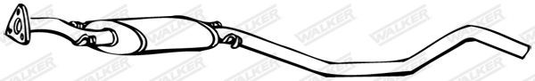 WALKER Middle silencer Article number: 14061 cheaply