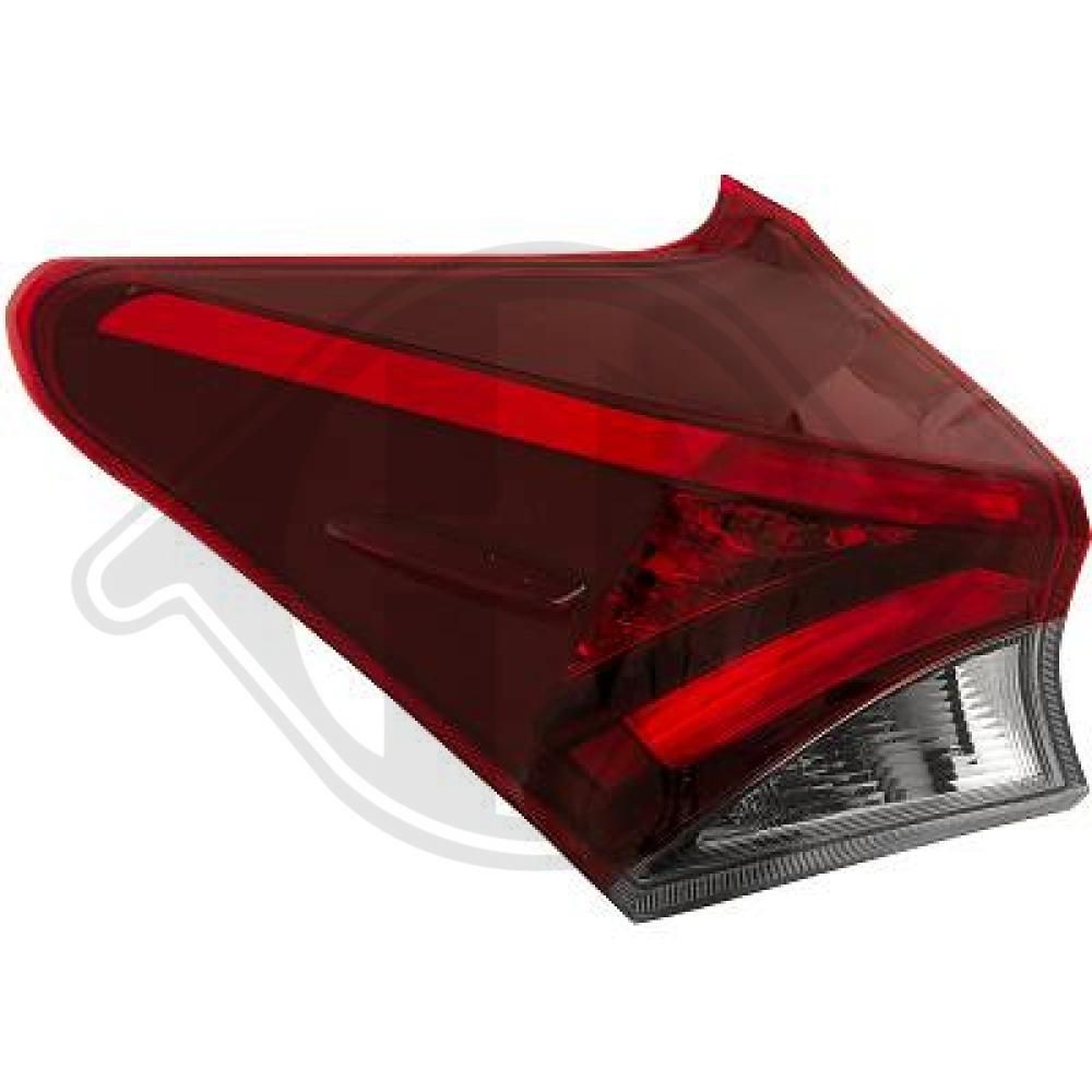 DIEDERICHS Bumper moulding Priority Parts Article number: 6805053 cheaply