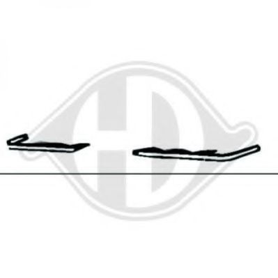 DIEDERICHS Frame, radiator grille Article number: 4430143 cheaply