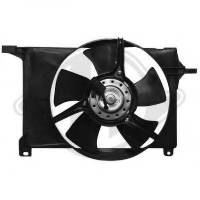 DIEDERICHS Fan, A / C condenser Article number: 1812101 cheaply
