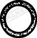 WALKER Exhaust pipe gasket Article number: 81045 cheaply