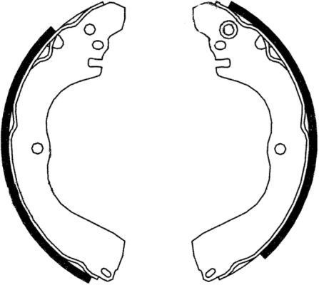 ABE Brake Shoe Set Article number: C05064ABE cheaply
