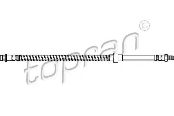 TOPRAN Brake hose Article number: 720 921 cheaply