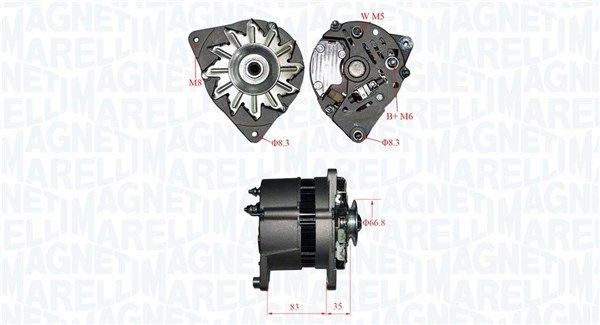 MAGNETI MARELLI Intercooler Article number: 351319201410 cheaply