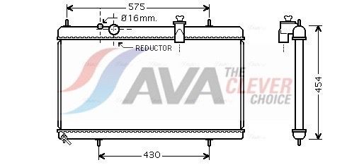 AVA COOLING SYSTEMS Air conditioning condenser Article number: HD5099 cheaply