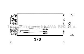 AVA COOLING SYSTEMS Air conditioning evaporator Article number: RTV480 cheaply
