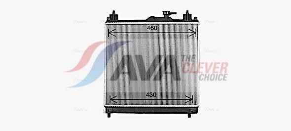 AVA COOLING SYSTEMS Air conditioning condenser Article number: IS5020 cheaply