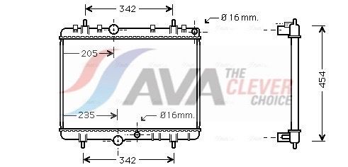 AVA COOLING SYSTEMS Air conditioning condenser Article number: HD5097 cheaply