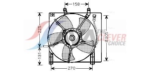 AVA COOLING SYSTEMS AC expansion valve Article number: HD1254 cheaply