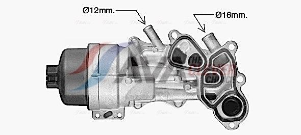 AVA COOLING SYSTEMS Intercooler Article number: AU4214 cheaply