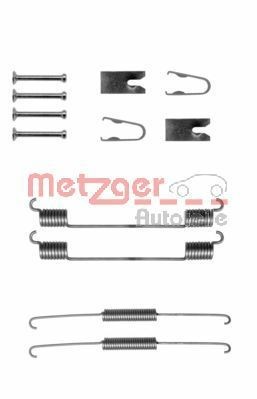 METZGER 105-0781 Lisakomplekt, Piduriklotsid PALIO 1.3 JTD Multijet (178BYE1AAT) 69 HP Diisel