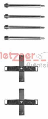 METZGER 109-1271 Set accesorii, placute frana OMEGA 2.6 V6 180 CP benzina 2003