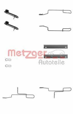 METZGER 109-1188 Monteringssæt til bremseklodser 405 1.8 101 HK Benzin 1999