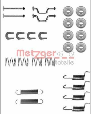 METZGER Brake shoe fitting kit Article number: 105-0810 cheaply